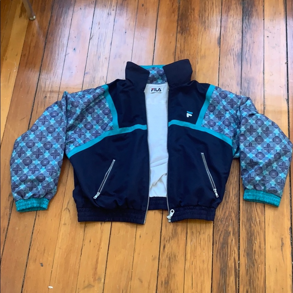 Vintage woman’s Fila zip-up jacket